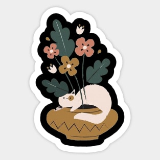 Cozy home Sticker